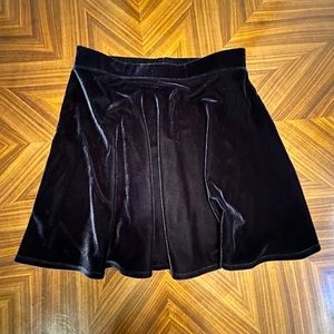 Velvet skirt